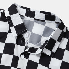 Alessandro β Summer Checked Polo for Men