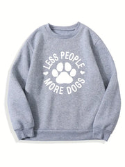 Chantal – Less People More Dogs Women’s Sweatshirt