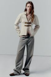 Lani -  Womenβs Soft Jacket with Buckle