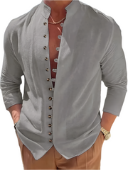 Emilio – Vintage-Inspired Men’s Button-Up Shirt