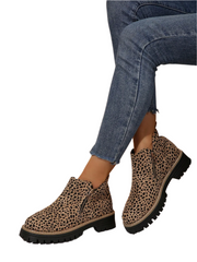 Donna – Leopard Women’s Ankle Boots