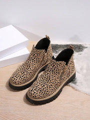 Donna – Leopard Women’s Ankle Boots
