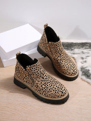 Donna – Leopard Women’s Ankle Boots