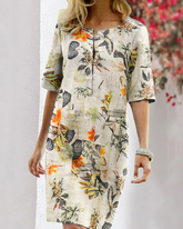 Emery β Elegant Womenβs Floral Dress
