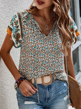 Alessia β Boho V-Neck Women's Casual Top