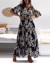 CΓ©leste β Elegant Floral Womenβs Dress