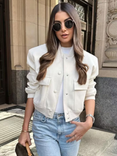 Emilia β Classic Women's Bomber Jacket