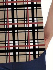 Christoff – Graphic Check Pattern Men’s Shirt