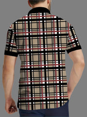 Christoff – Graphic Check Pattern Men’s Shirt