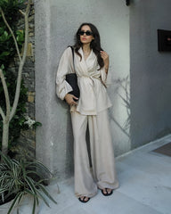 Gabriella β Airy Linen Summer Set for Effortless Style for Women