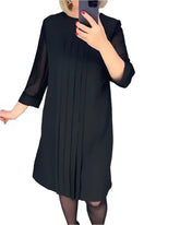 Clara β Timeless Womenβs Pleated Dress