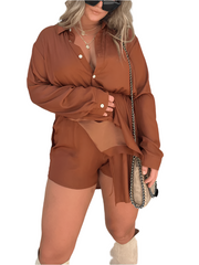 Elena β Versatile Long-Sleeved Dress for Every Occasion for Women