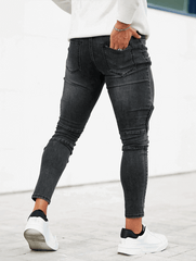 Charles β Riptide Gray Denim Jeans for Men