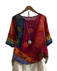 Clara – Vintage Boho Style Women’s Top