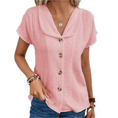 Annaliese β Comfy Women's Collared Blouse