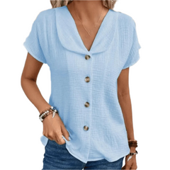 Annaliese β Comfy Women's Collared Blouse