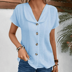 Annaliese β Comfy Women's Collared Blouse