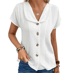 Annaliese β Comfy Women's Collared Blouse