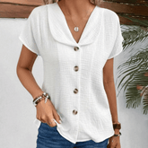 Annaliese β Comfy Women's Collared Blouse