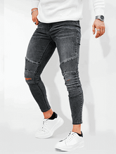 Charles β Riptide Gray Denim Jeans for Men
