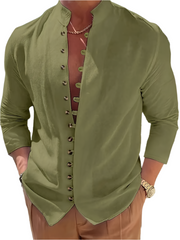 Emilio – Vintage-Inspired Men’s Button-Up Shirt