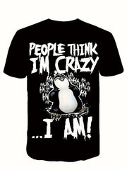 Alessio – Penguin-Crazy Men’s Graphic Tee