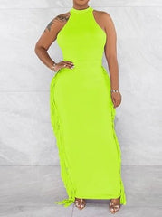 Allana – Glamorous Women's Silk Dress