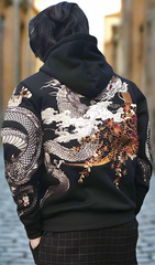 Calix – Men’s Casual Embroidered Hoodie