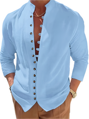 Emilio – Vintage-Inspired Men’s Button-Up Shirt