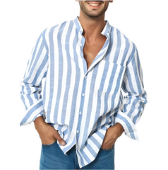 Chad – Airy Men’s Striped Casual Shirt