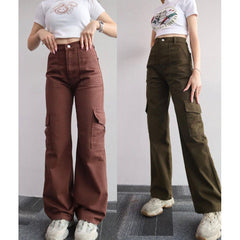 Belle– High-Waist Women’s Cargo Pants