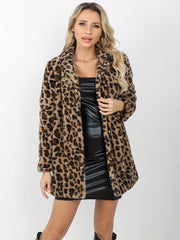 Isabella – Elegante Damenjacke mit Leopardenmuster