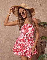 Isabella β Elegant Bloom Romper For Women