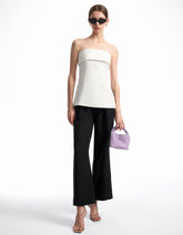 Elisa β Strapless Womenβs Side-Zip Top