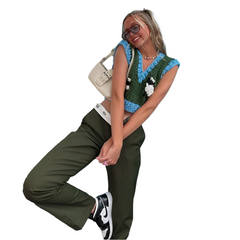 Amira β Stylish Women's Low Waist Pants