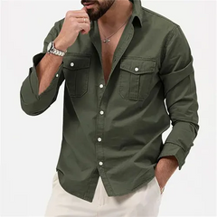 Daryl β Versatile Casual Cargo Shirt for Men