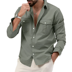Daryl β Versatile Casual Cargo Shirt for Men