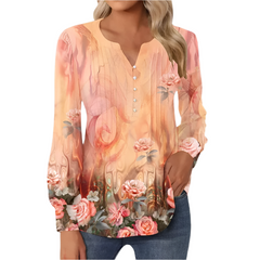 Georgia β Vibrant Printed Blouse for Women