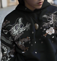 Calix – Men’s Casual Embroidered Hoodie