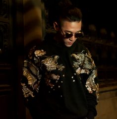 Calix – Men’s Casual Embroidered Hoodie