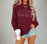 Luciana β Playful Womenβs Cat-Themed Sweater