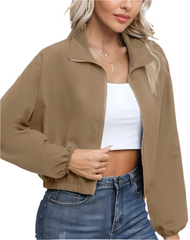 Giulia – Versatile Solid Short Women’s Jacket