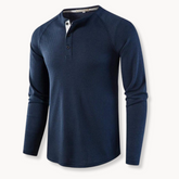 Roca β Classic Fit Menβs Slim Henley Shirt