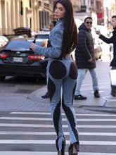 Bianca β Womenβs Denim Contrast Top & Pants Set