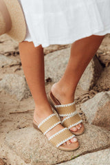 Ellery β Woven Slide Sandals for Women