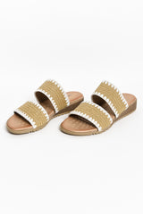 Ellery β Woven Slide Sandals for Women