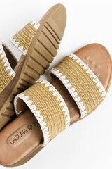 Ellery β Woven Slide Sandals for Women