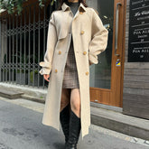 Giulia β Womenβs Double-Breasted Template Collar Coat