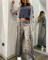 Selena - Leopard Womenβs Lounge Set
