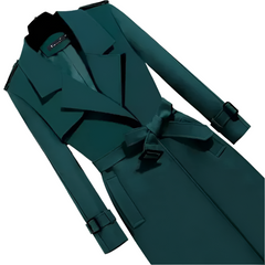 Celine β Stylish Korean Slim-Fit Trenchcoat for Women